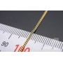 Chain 0.4:1.2mm 50cm, 16K gold plated