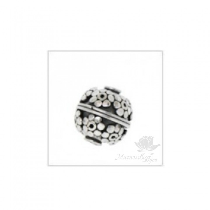 Bead 006, 925 sterling silver