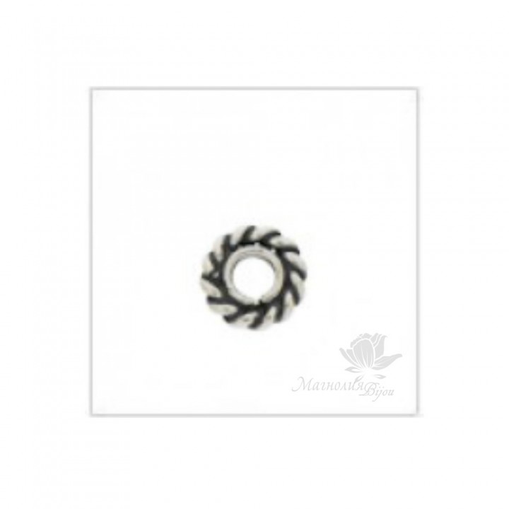Spacer 925 sterling silver 5mm(3002)