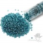 Round beads 1424 15/0 S/l Teal, tube 8.2 grams