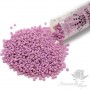 Round beads 1867 15/0 Opaque Dark Orchid Luster, tube 8.2 grams