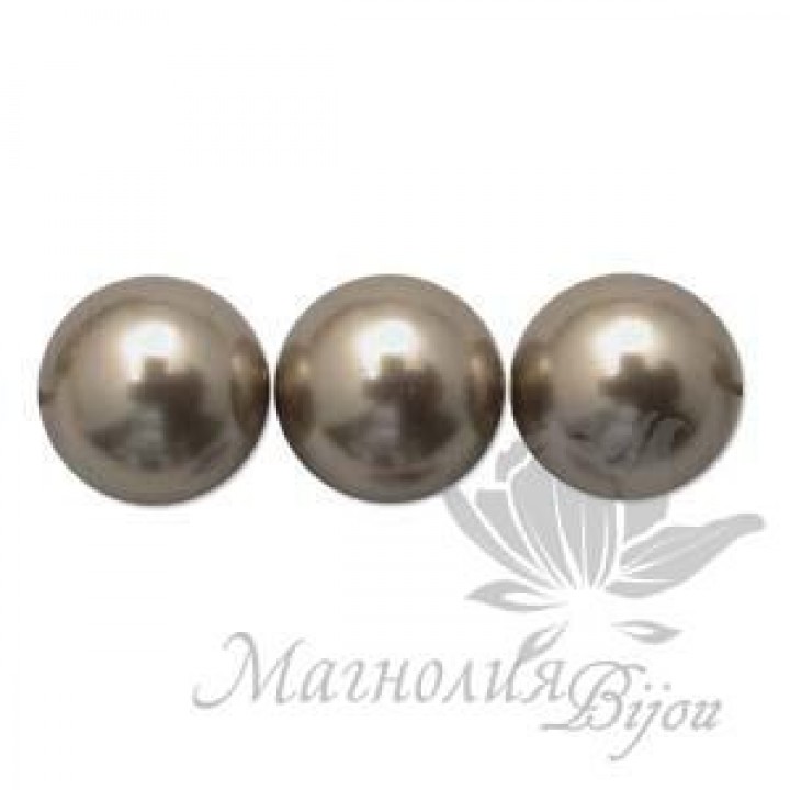 Swarovski pearls 4mm Bronze(295), 20 pieces