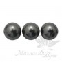 Swarovski pearls 4mm Dark Grey, 20 pieces