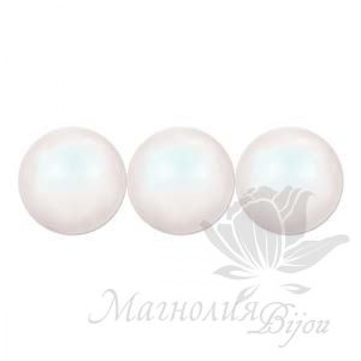 Swarovski pearls 4mm Pearlescent White, 20 pieces