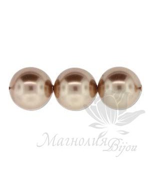 Swarovski pearls 4mm Rose Gold, 20 pieces