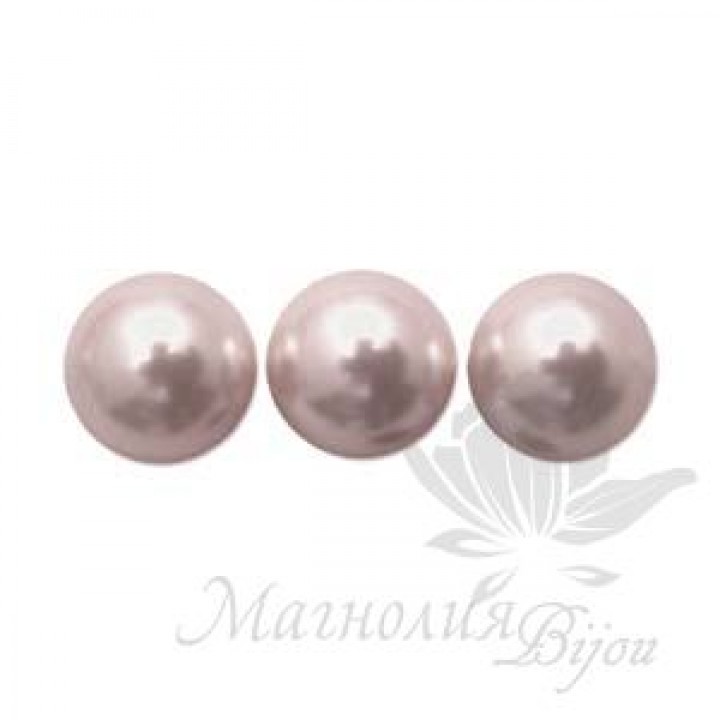 Swarovski pearls 6mm Powder Rose(352), 10 pieces