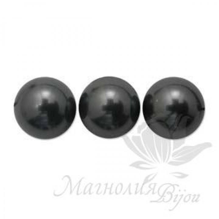 Swarovski pearls 6mm Black(298), 10 pieces
