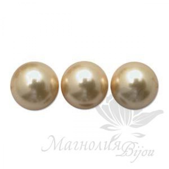 Swarovski pearls 6mm Gold(296), 10 pieces