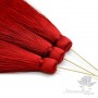 Silk brush color Carmen with pin (gold plated 16 carats)